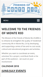 Mobile Screenshot of friendsofmonterio.org